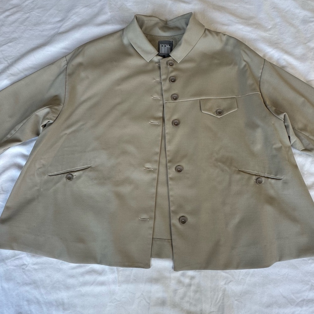 Lilith A-line Blazer Tan